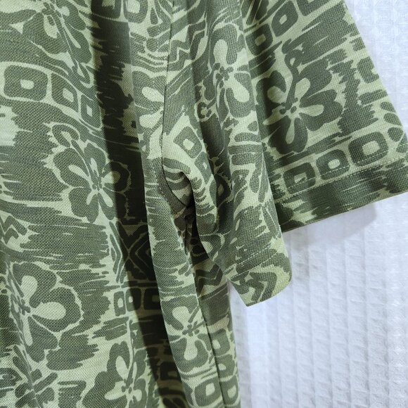 Orvis Short Sleeve Polo Shirt Three Button Casual Shirt 100% Cotton Men's Large - Picture 5 of 7